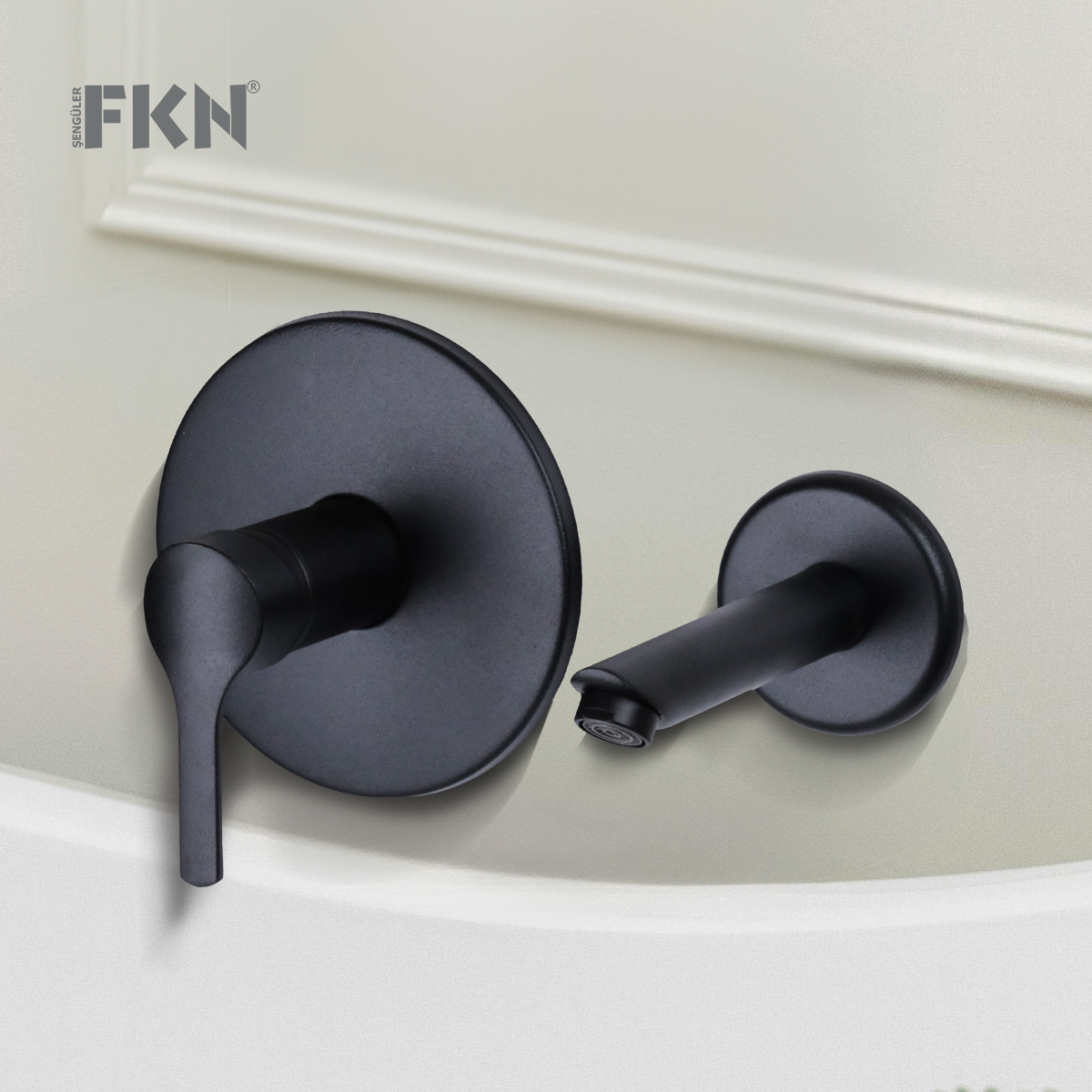 FKN Ankastre Yuvarlak Siyah Lavabo Bataryası,Materyal Materyal = %100 Pirinç Kolay temizlenebilir. Soğuk su ve sıcak su kontrollüdür. 5 Yıl Garantilidir. Sıva altı ve sıva üstü grubu birliktedir. MADE IN TURKEY