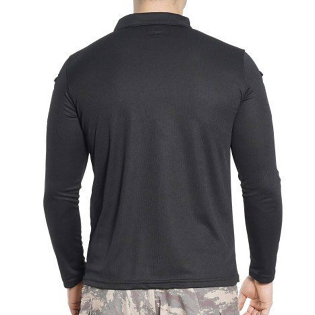 Vogel Tactical Uzun Kollu Yakalı Siyah Taktik Tişört Likralı microfiber kumaştan üretilmiştir %100 polyesterdir Termal yapısı 